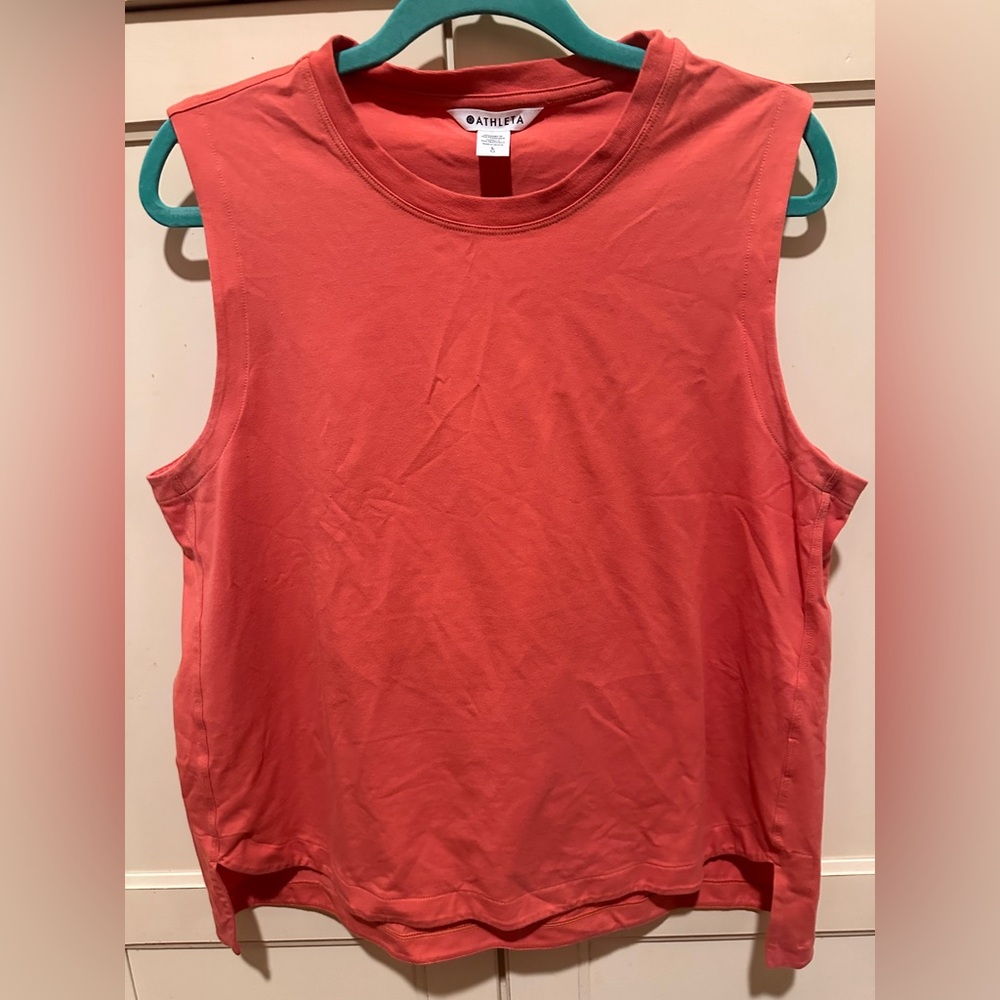 Athleta - Women's Orange Muscle Tee